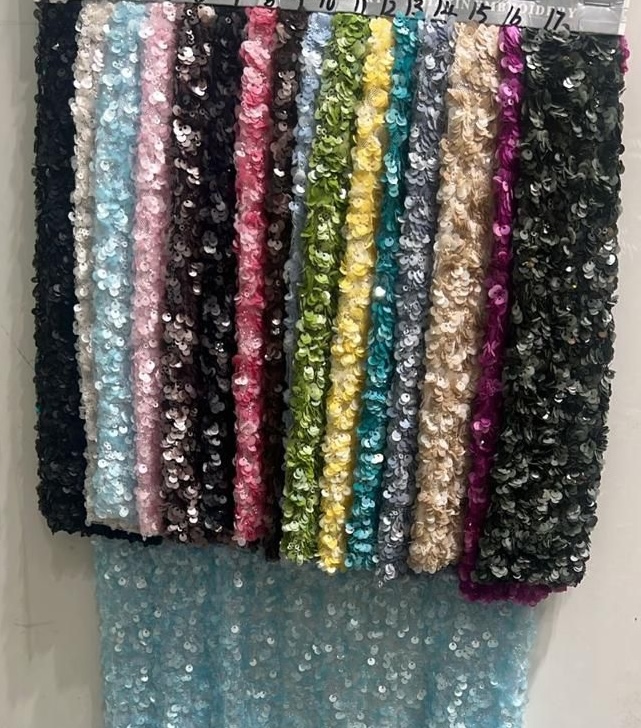 Dense Paillette Fabric — 17+ Shades — Deseos Fabrics